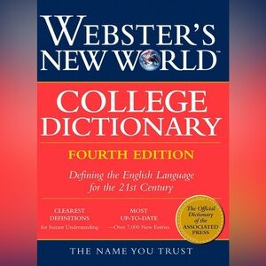 ⭐️Webster's New World College Dictionary Fourth Edition⭐️